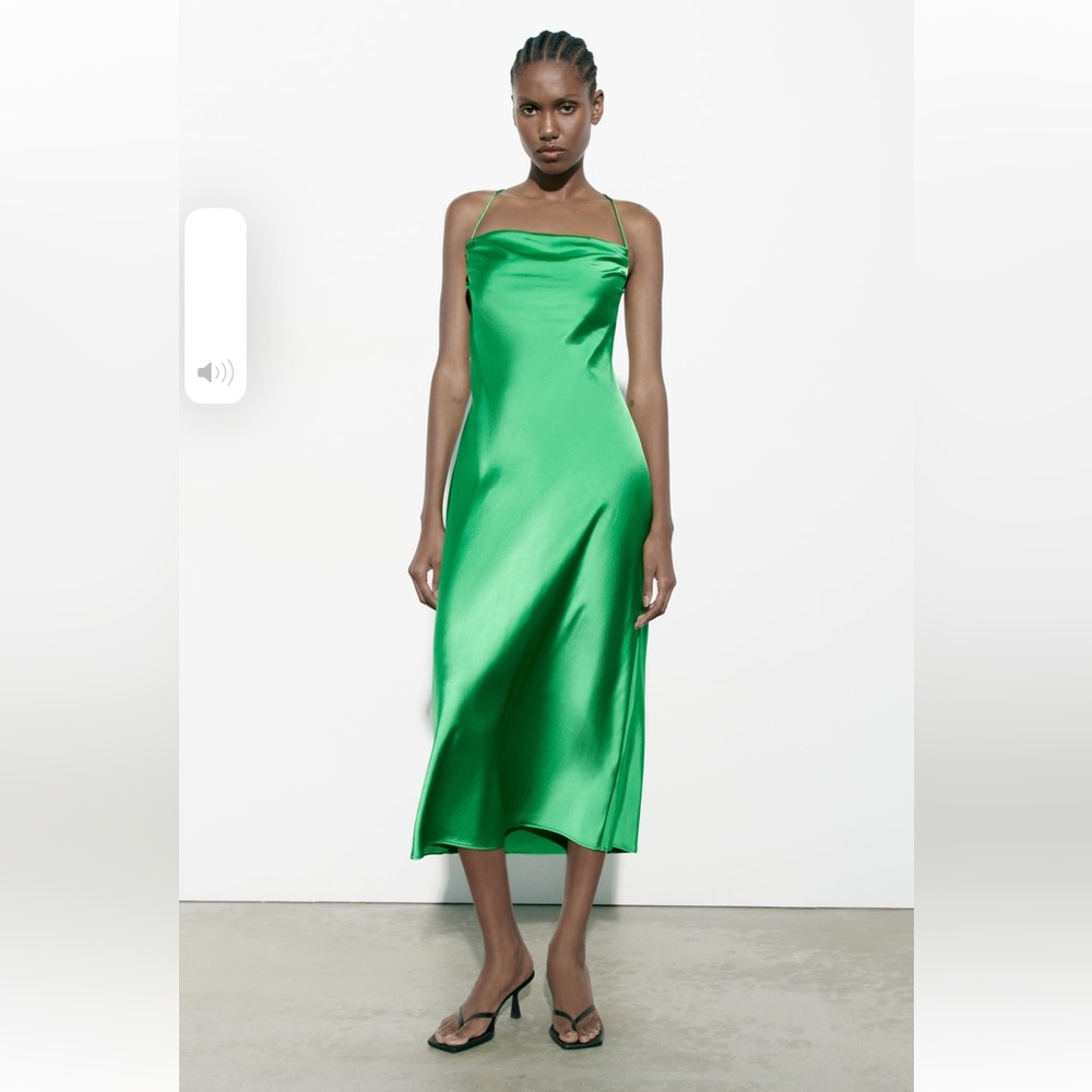 MIDI SLIP DRESS
